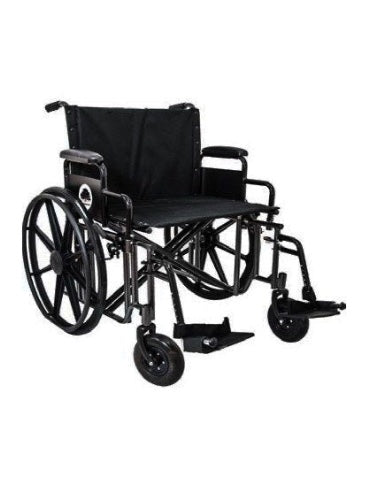 SILLA DE RUEDAS BARIATRICA 22"