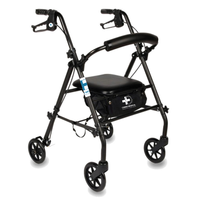 ANDADERA ROLLATOR CON BOLSA