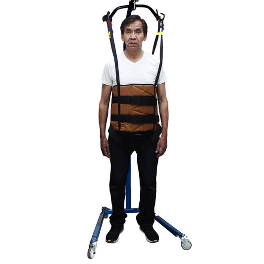 CHALECO DE TRASLADO PARA GRÚA DE PACIENTES