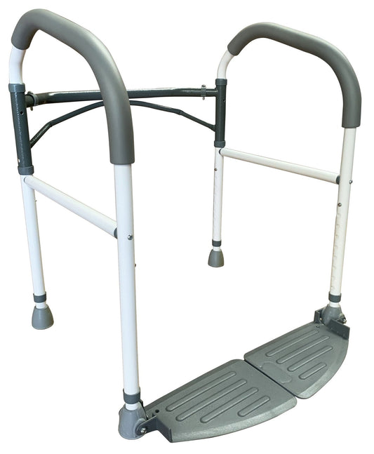 Soporte de Seguridad para WC con Descansapies