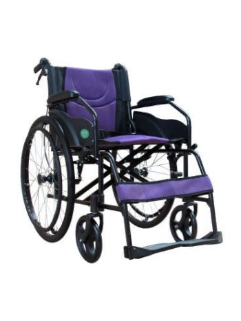 SILLA DE RUEDAS 18" ULTRALIGERA DE ALUMINIO