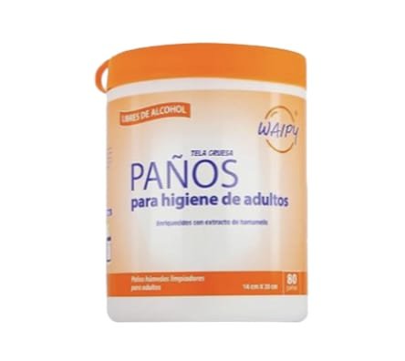 PAÑOS PARA HIGIENE DE ADULTOS