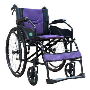 SILLA DE RUEDAS 18" ULTRALIGERA DE ALUMINIO