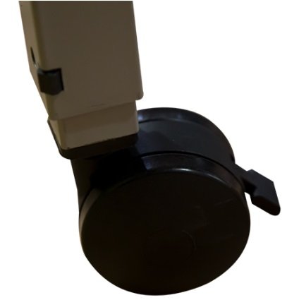 LLANTA DE 3" CON FRENO PARA CAMA DE HOSPITAL