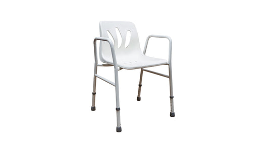 Silla de Ducha Básica – Seguridad, Ligereza y Comodidad para un Baño Más Seguro.