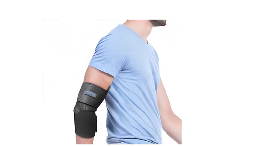 Codera con Orificio Universal: soporte ideal para esguinces, tendinitis y artritis.