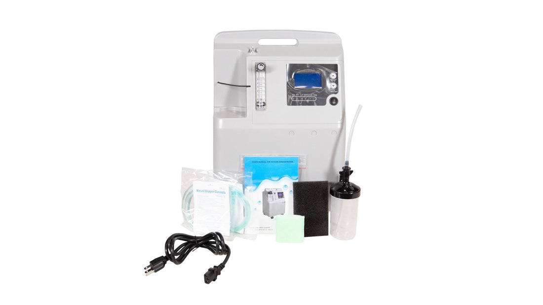 Concentrador de Oxígeno Oxilife 5LPM FC-WA – Oxígeno Medicinal Seguro y Confiable en Casa.