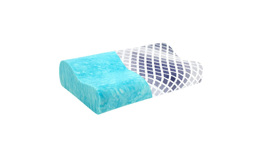 Almohada Cervical Memory Gel: Descanso Profundo, Fresco y Sin Dolor.