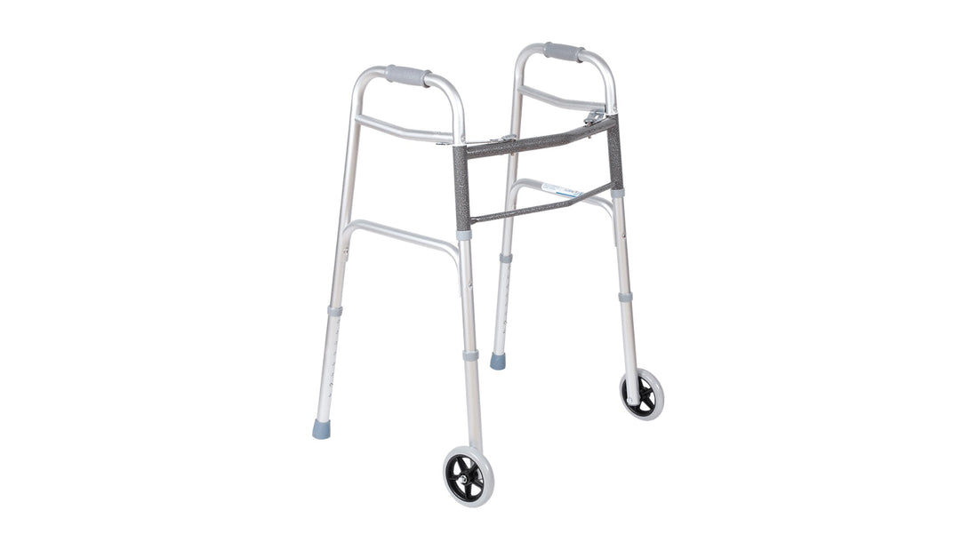 Andadera Plegable con Ruedas: Mayor Seguridad, Independencia y Comodidad para Adultos Mayores