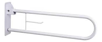 BARRA PLEGABLE ABATIBLE DE SEGURIDAD PARA  BAÑO WC.