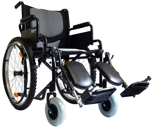 Silla de Ruedas Todo Terreno 19" con Elevapiernas